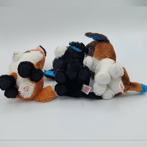 TY Beanie Slick Tracey Duke Stuffed Animal Set of 3 #797 - Picture 5 of 10